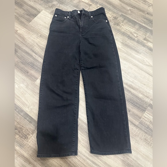 Madewell Slim Wide Leg Crop - Picture 1 of 5